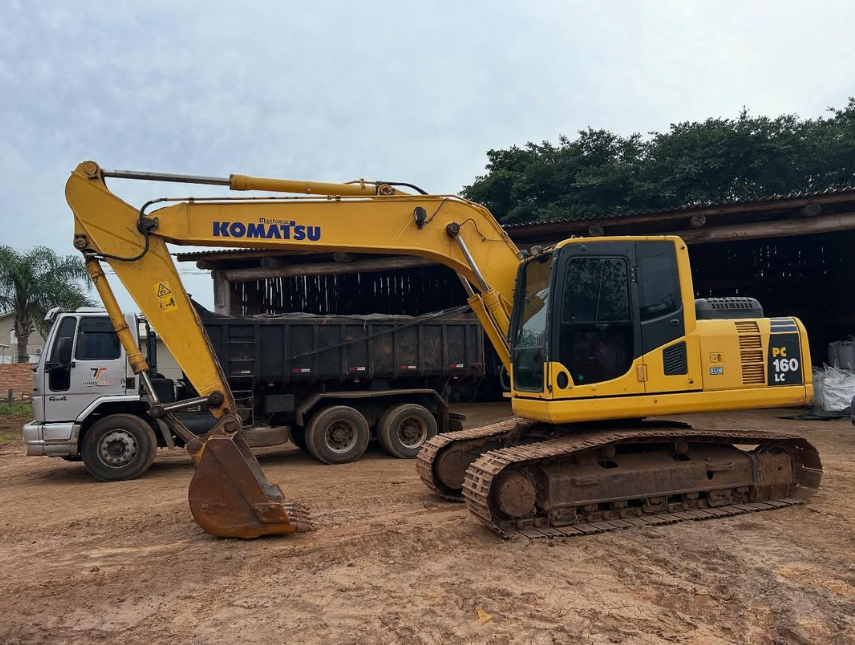 Obra de terraplanagem